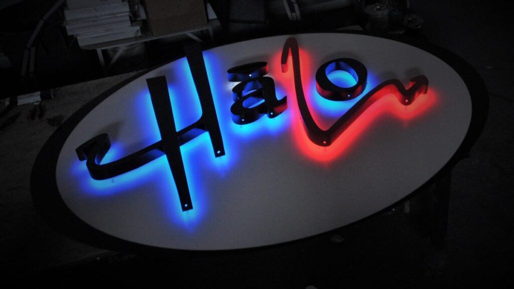 What Makes Halo Illuminated Signs So Popular » Business to mark